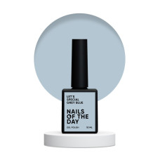 NAILSOFTHEDAY Lakier hybrydowy Let's special Grey blue, 10 ml